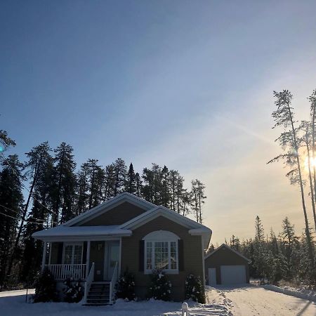 Saint-David-de-Falardeau Le Chalet De Claude, Au Pied Des Monts-Valin מראה חיצוני תמונה